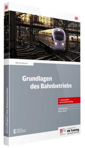 Buchcover DB-Fachbuch Grundlagen des Bahnbetriebs, 3. Auflage